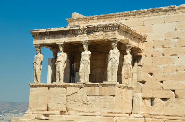 istock parthenon in Athens greece ancient monuments caryatids 883963234