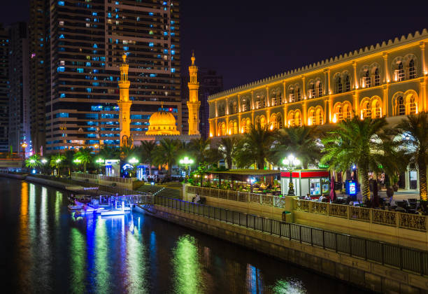 istock Sharjah - third largest and most populous city in UAE 883966192