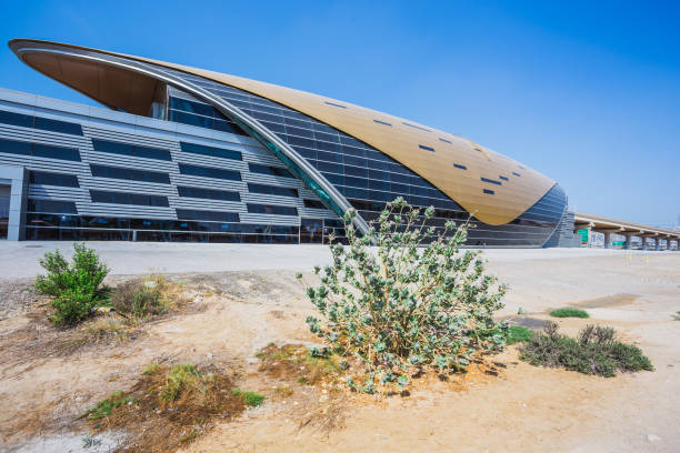 istock Dubai Metro as world's longest fully automated metro network (75 km) 883968658
