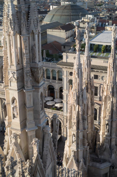 istock Statues on the Milan Cathedral 883990674
