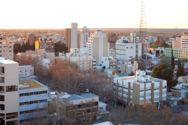 Neuquen, Provincia de Neuquen, Argentina - September 11, 2010: The city of Neuquen, the capital of the province with the same name, is the gate to the Argentinian Patagonia.