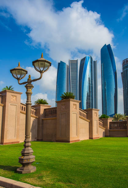 istock Skyscrapers in Abu Dhabi, UAE 884005194
