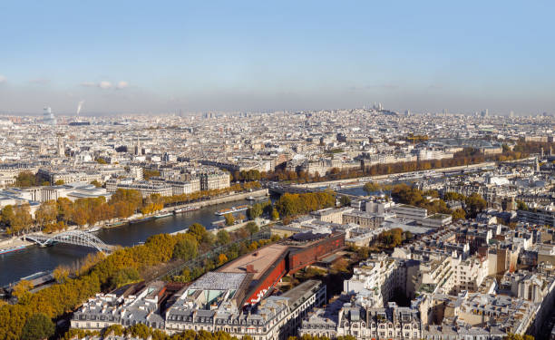 istock Cityscape of Paris City 884007882