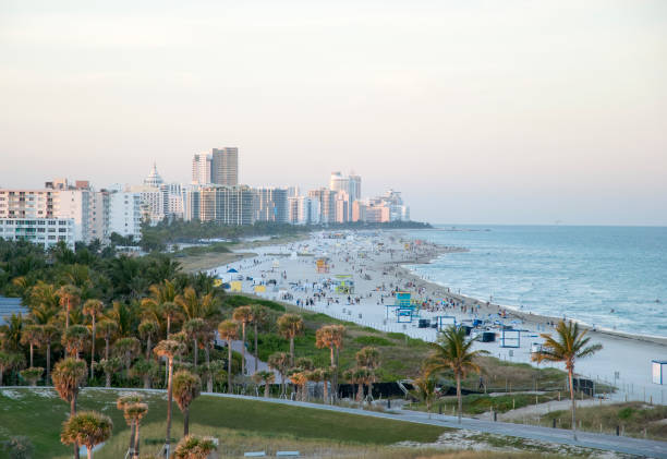 istock Miami South Beach At Dusk 884010966
