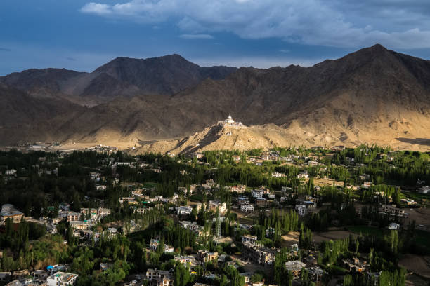 istock Shanti Stupa in Ladakh, India 884015014