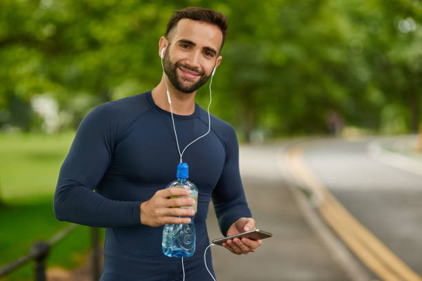 istock All I need is water and my playlist 884015258