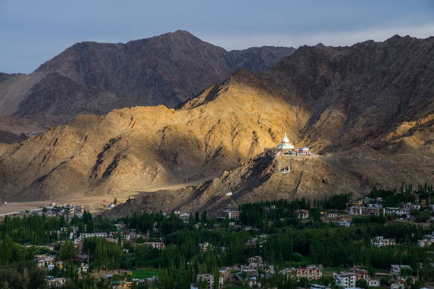 istock Shanti Stupa in Ladakh, India 884015588