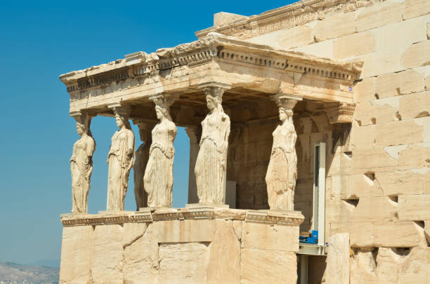 istock parthenon in Athens greece ancient monuments caryatids 884019046