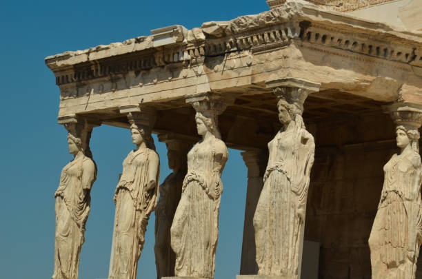 istock parthenon in Athens greece ancient monuments caryatids 884022776