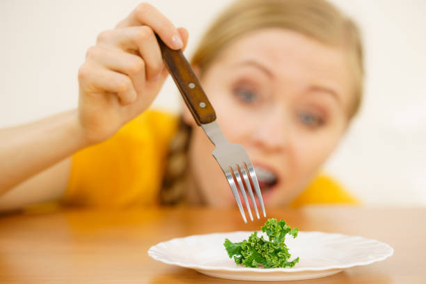 istock Shocked young woman being on diet 884023078