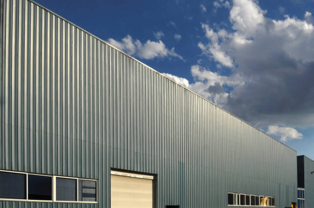 istock facade of industry 884028552