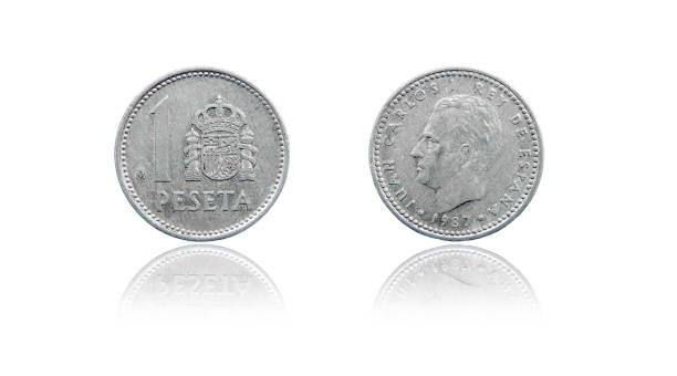 istock Coin 1 peseta. Spain. 1987 884042074