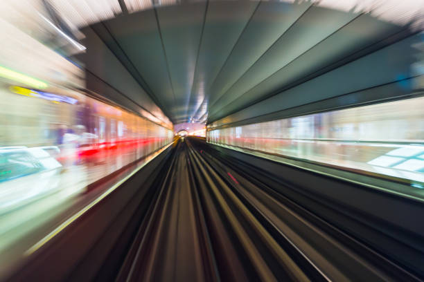 istock Dubai Metro as world's longest fully automated metro network (75 km) 884047546