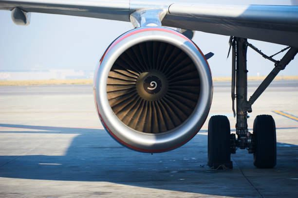 istock Aircraft turbine 884058658