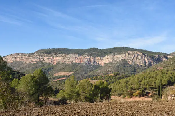 El Montsant mountain,landscape near of La Vilella Alta, El Priorat, Tarragona province, Spain