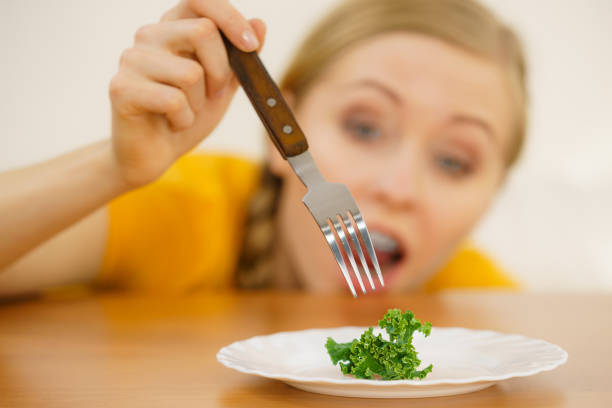 istock Shocked young woman being on diet 884062116