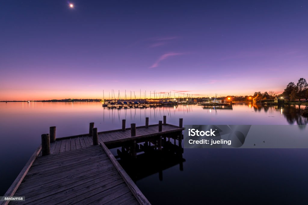 Einsam Pier - Lizenzfrei Dallas Stock-Foto