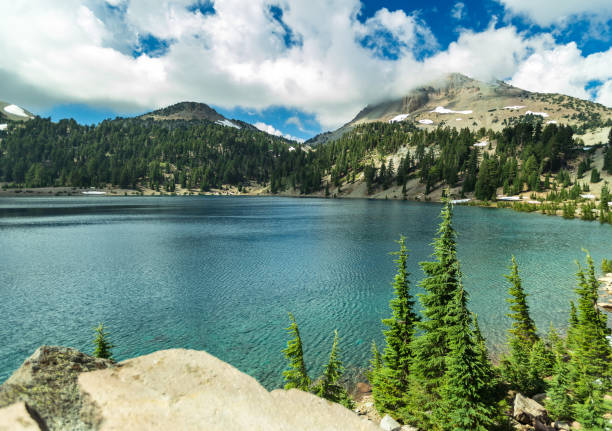 istock Peaceful Scene in Lassen Volcanic National Park 884069720