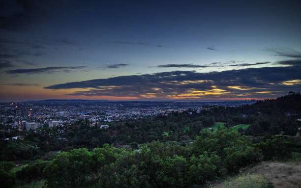 istock Los Angeles Cityscape at Sunset 884069746