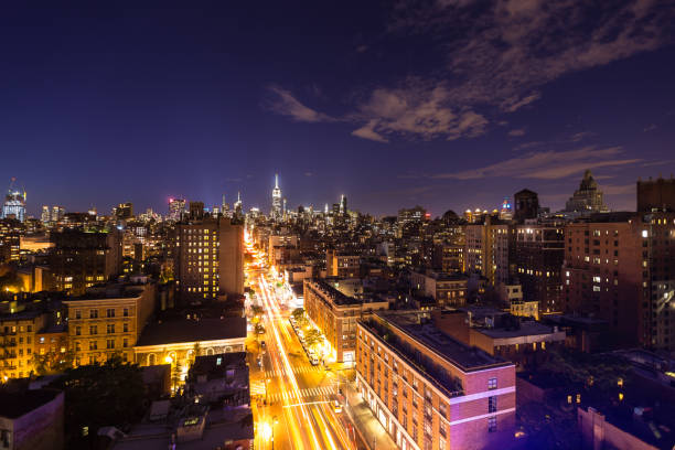 istock Sixth Avenue, Manhattan at Night 884069802