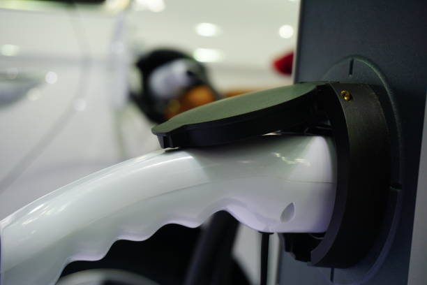 istock Electric car in charging 884095188