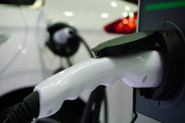 istock Electric car in charging 884095282