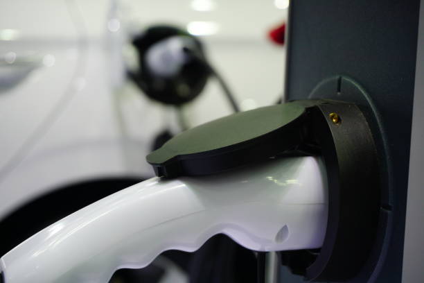istock Electric car in charging 884095290