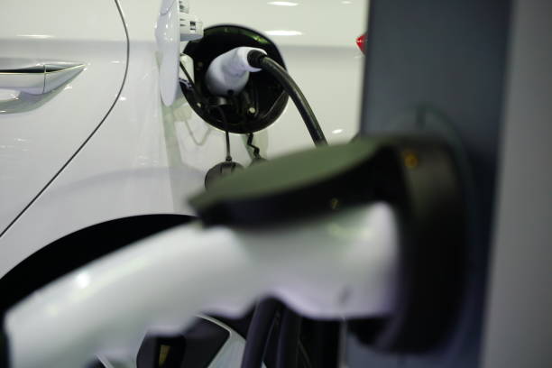istock Electric car in charging 884095292