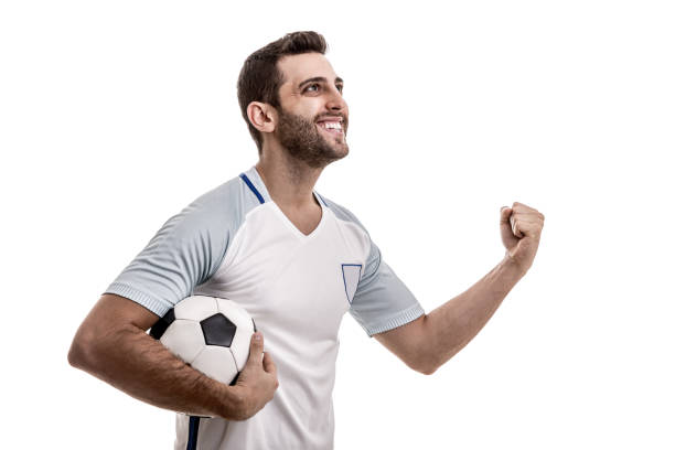 istock England Soccer fan celebrating 884095488