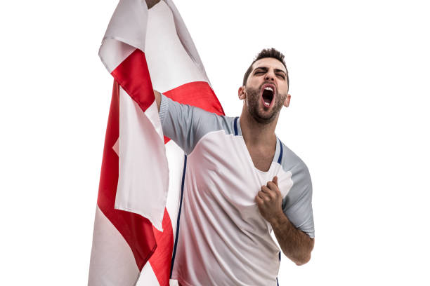 istock England Soccer fan celebrating 884095504