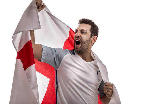 istock England Soccer fan celebrating 884095522