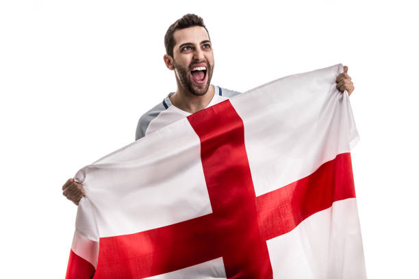 istock England Soccer fan celebrating 884095546