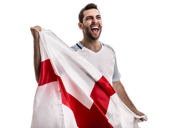 istock England Soccer fan celebrating 884095556