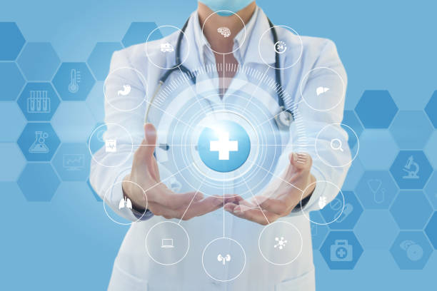 istock Structure of medical care . 884099540