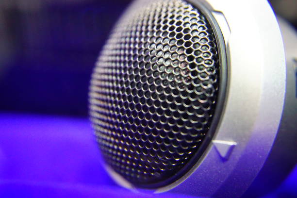 istock Car speaker detail 884109496