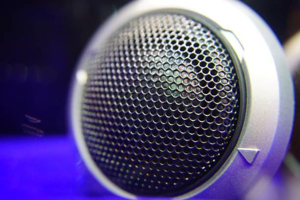 istock Car speaker detail 884109500