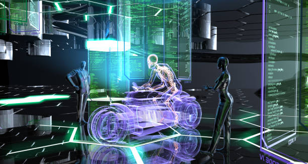 istock Creating a Futuristic Transportation Vehicle 884122018