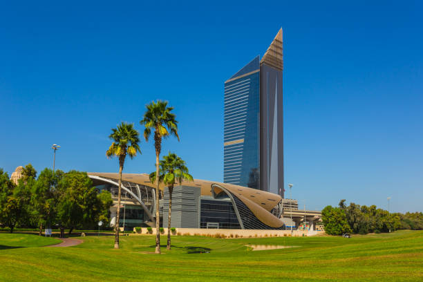 istock High rise buildings and streets in Dubai, UAE 884122132