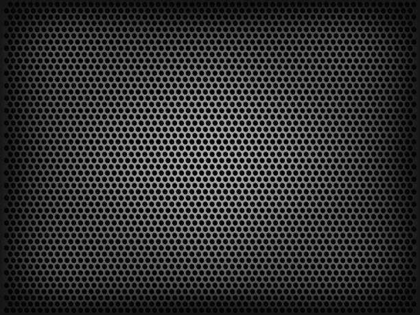 grid Speaker grille texture.vector metal grate stock illustrations
