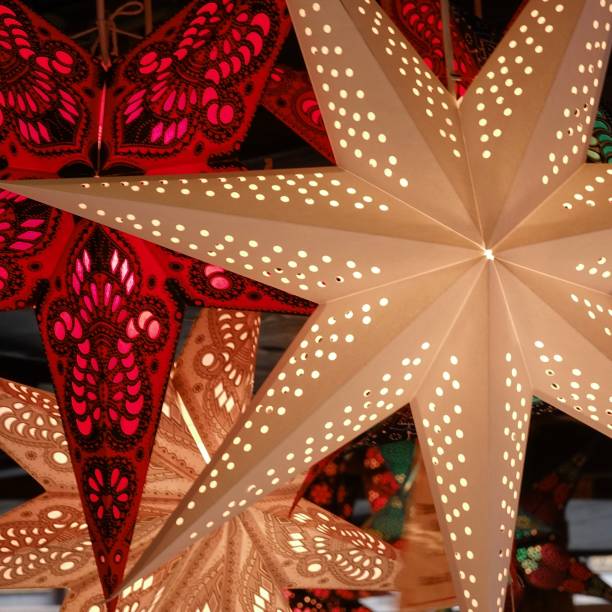 istock Paper Christmas Stars 884178248