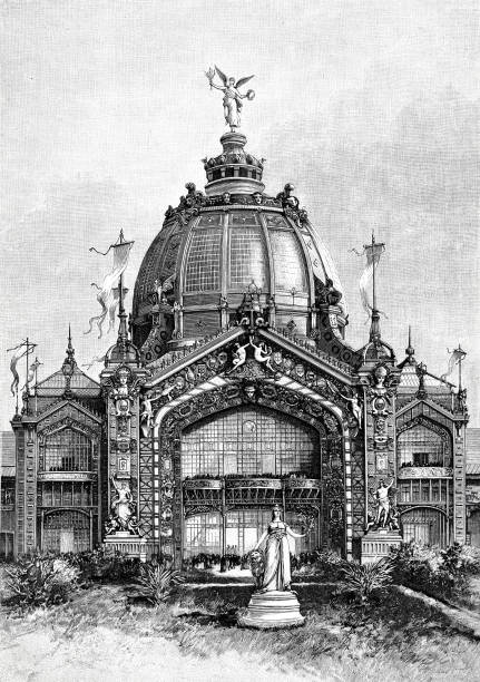 istock The Honorary Cathedral of the Paris Exhibition 884203128
