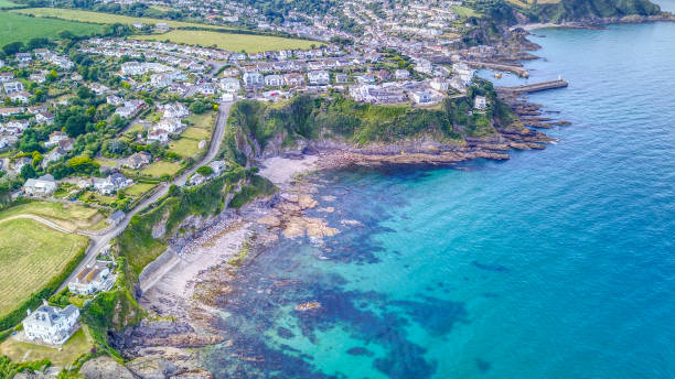 istock Mevagissey aerial view 884224484