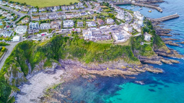 istock Mevagissey aerial view 884224632