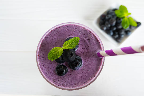 istock blueberry smoothies and blueberry fruit 884267982