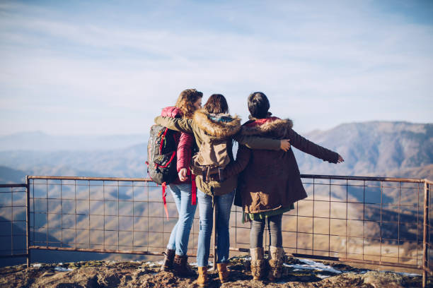 istock Girls enjoying the view 884272158