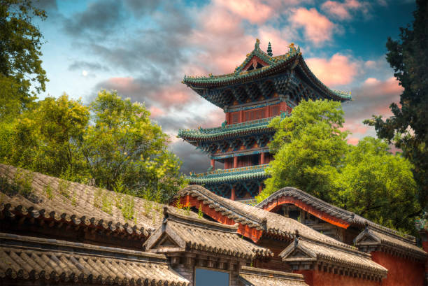 istock Shaolin is a Buddhist monastery in central China. 884275942