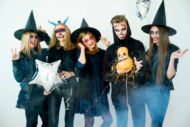 istock People in halloween costumes 884285216