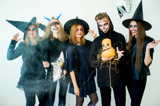 istock People in halloween costumes 884285218