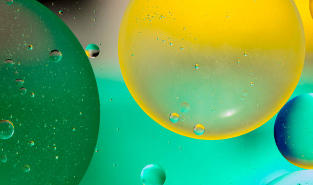 istock Oil Droplets Yellow. 884290480