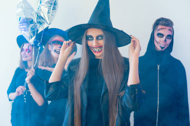 istock People in halloween costumes 884306710